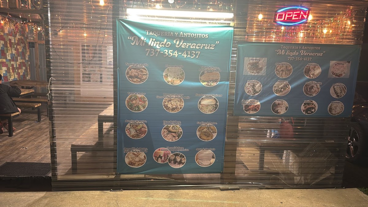 mister mariachi menu board