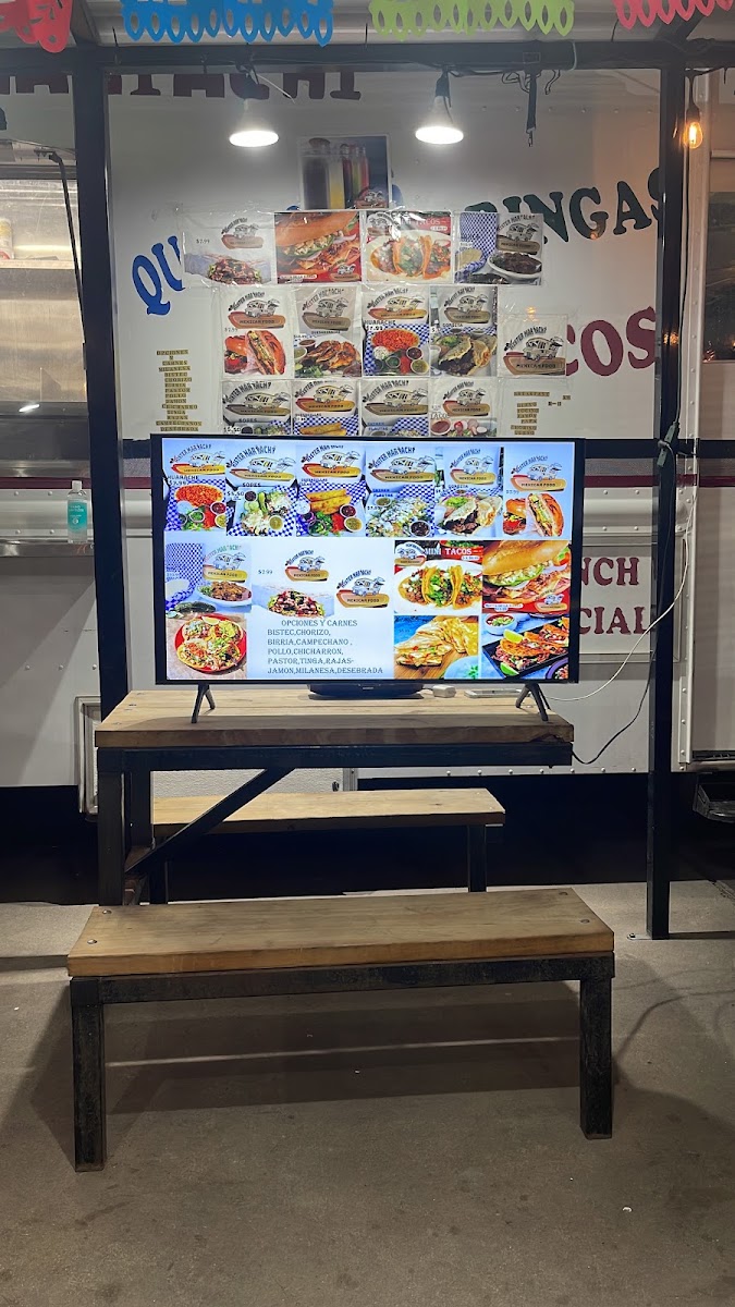 mister mariachi menu board