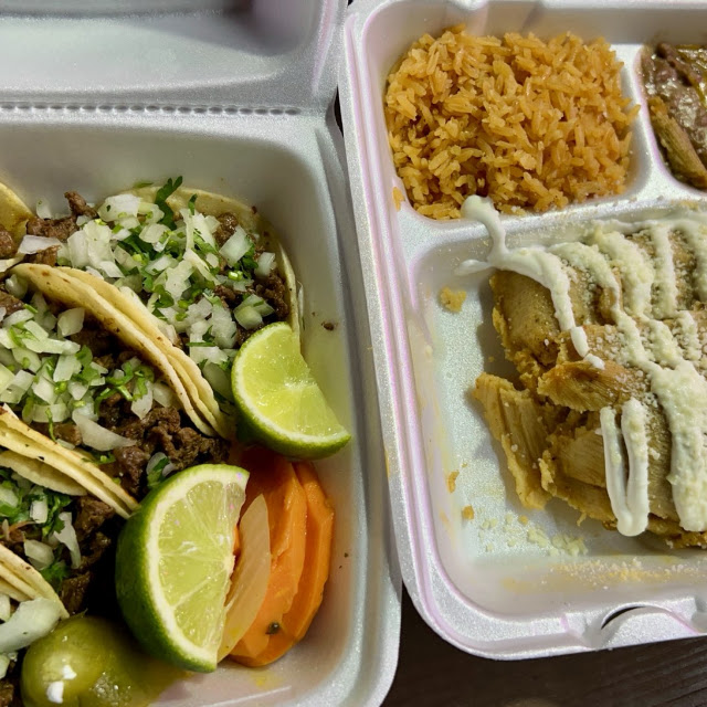 Tamales Plate Street Tacos