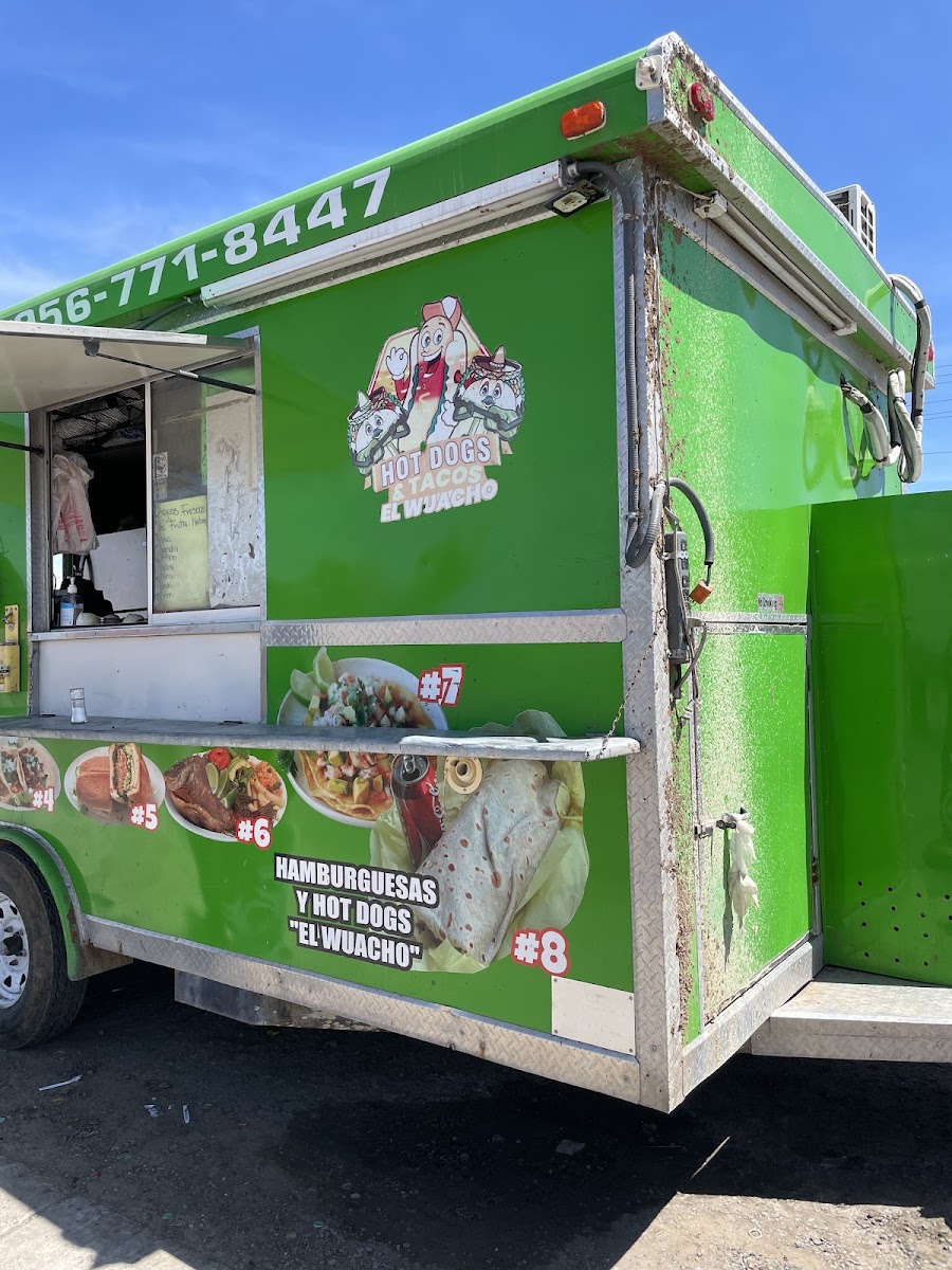 Hot dogs and tacos