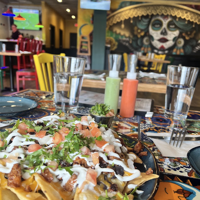 Spicy Pork Nachos