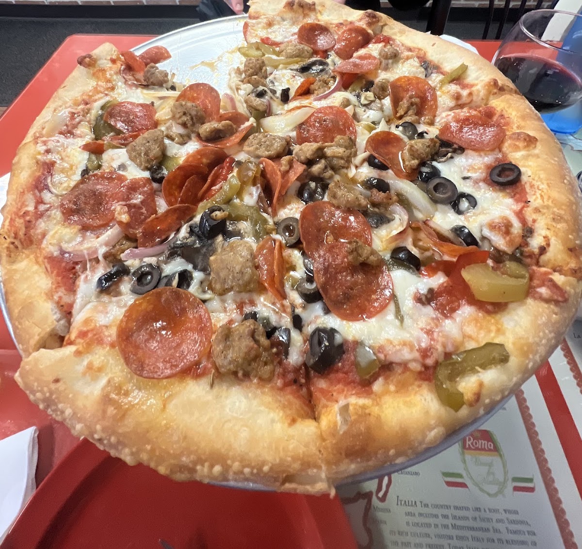Mama Roma’sBrick Oven Pie and Pasta