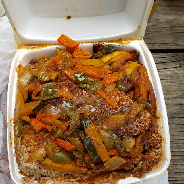 Brown Stew Fish