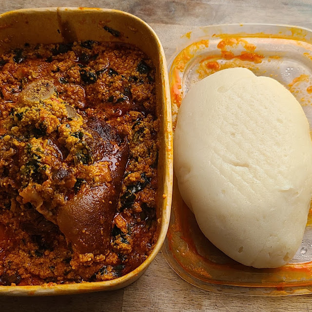 Egusi with Goat Meat