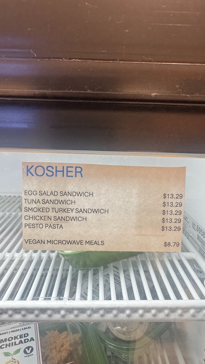 Dining Commons at Ronald Reagan UCLA Medical Center menu board