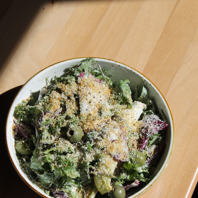 Kale Caesar Salad
