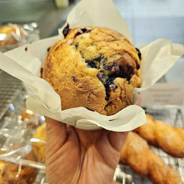 House Baked Blueberry Muffin