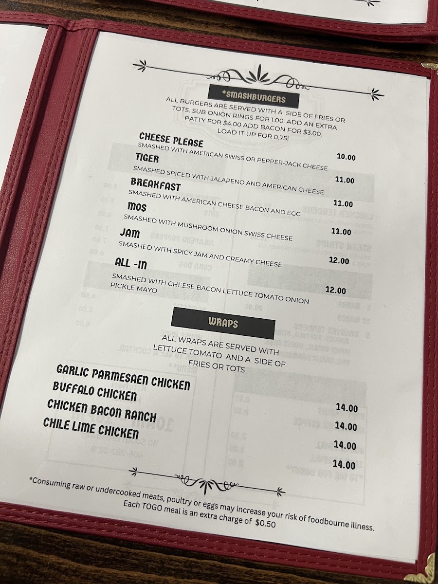 Manhattan Depot menu board