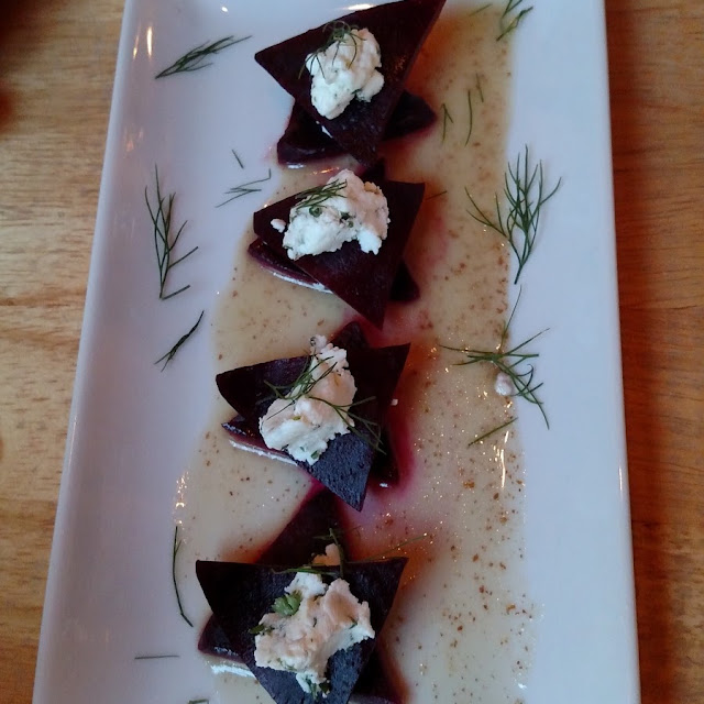 Beets with Goat Cheese