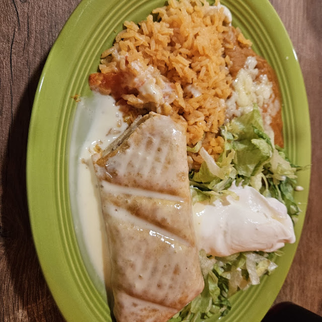 Beef Chimichanga Dinner