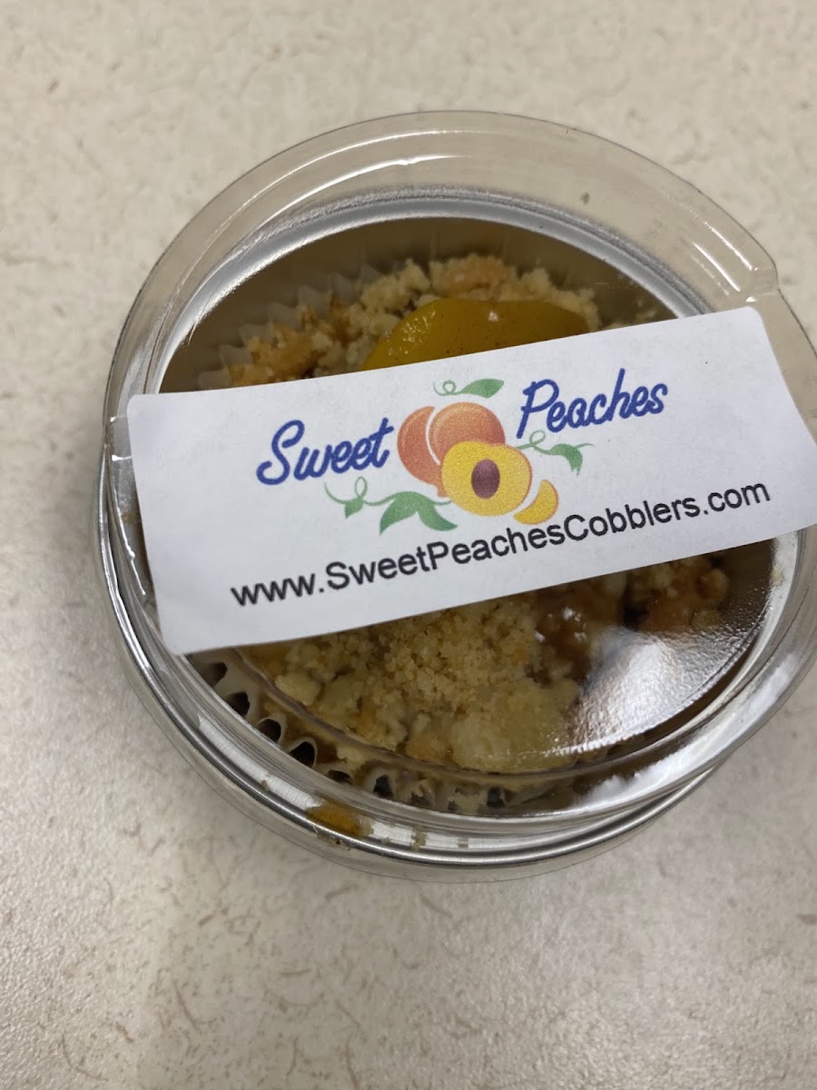 Sweet Peaches Cobbler