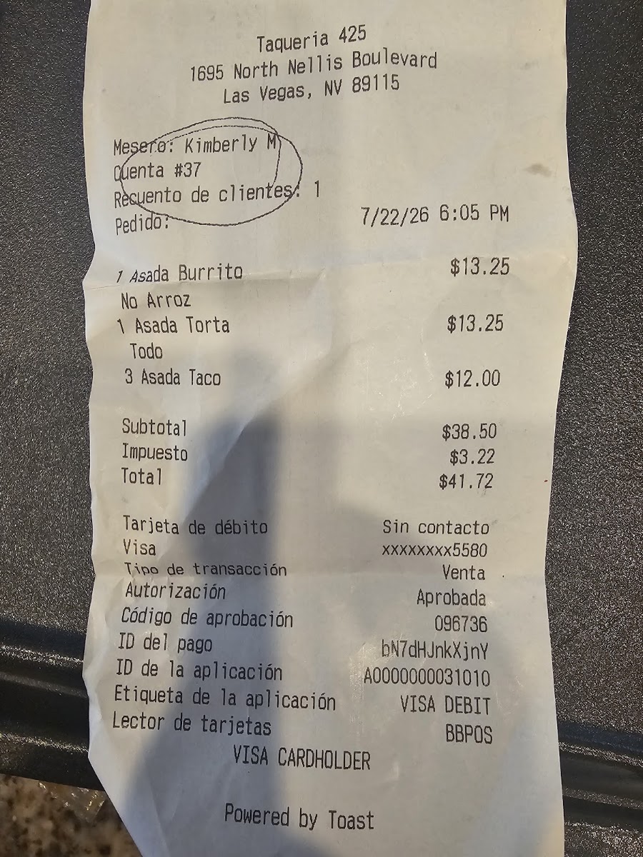 Taqueria 425