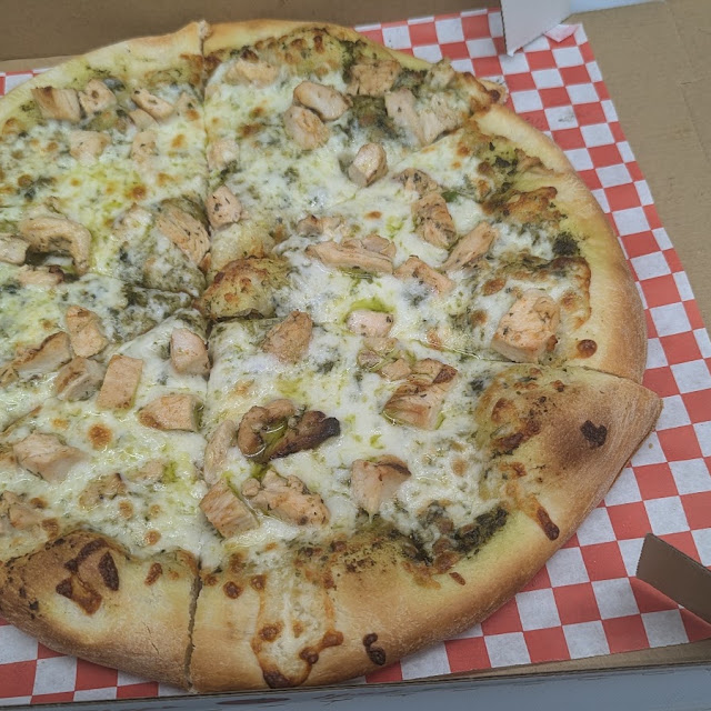 Chicken Pesto and Also Shrimp Too
