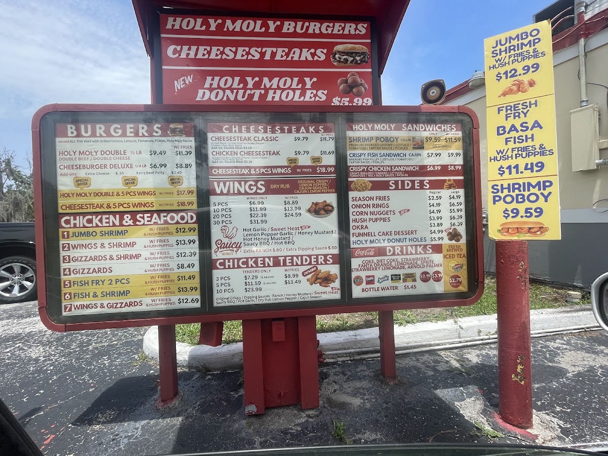 Holy Moly Burgers & the Bird