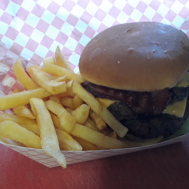 Bacon Double Cheeseburger Basket