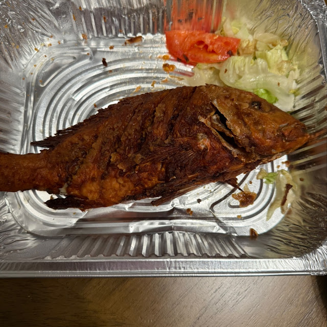 Pargo Entero Frito Fried Whole Snapper
