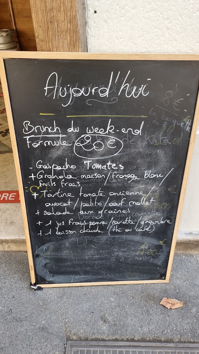 ECLECTIQUE MARSEILLE menu board