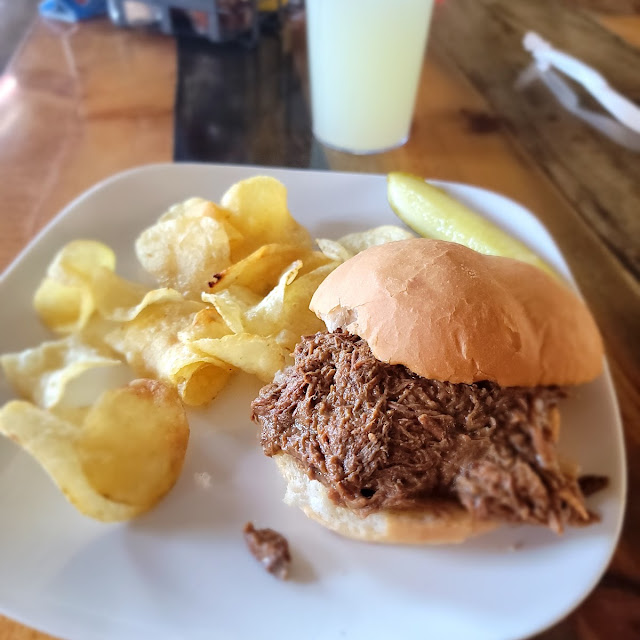 Hot Beef Sandwich