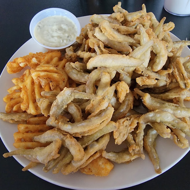 Smelt Fry with Waffle Fries