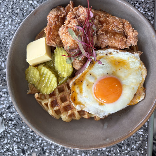 Savoury Chicken Waffle