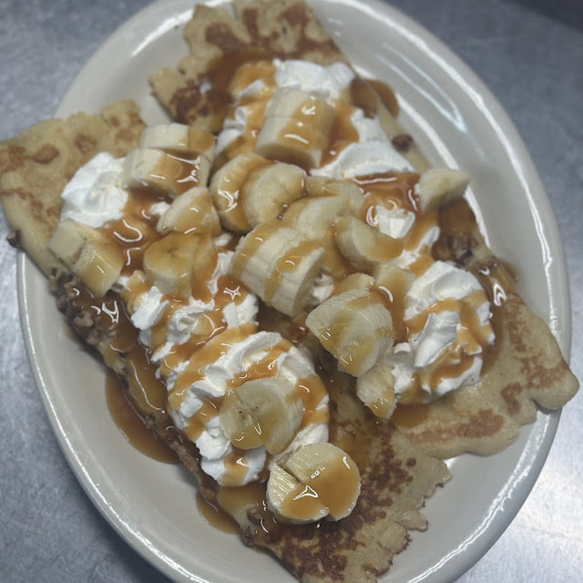 Banana Foster Crepes