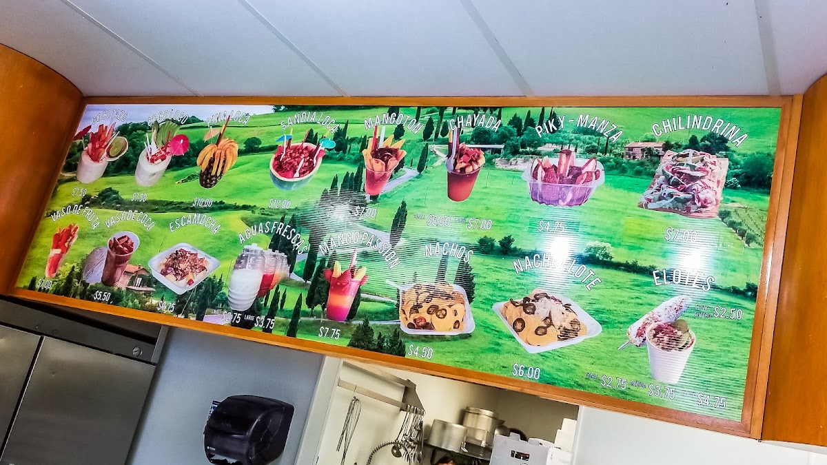 Neveria Chayos #4 menu board