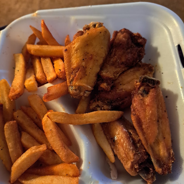Lemon Pepper Wings Combo