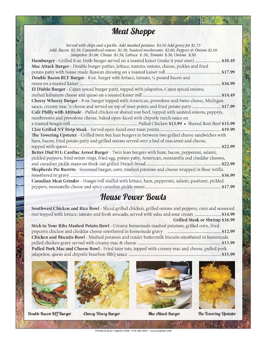 As We Like it Cafe / JC Soups menu board