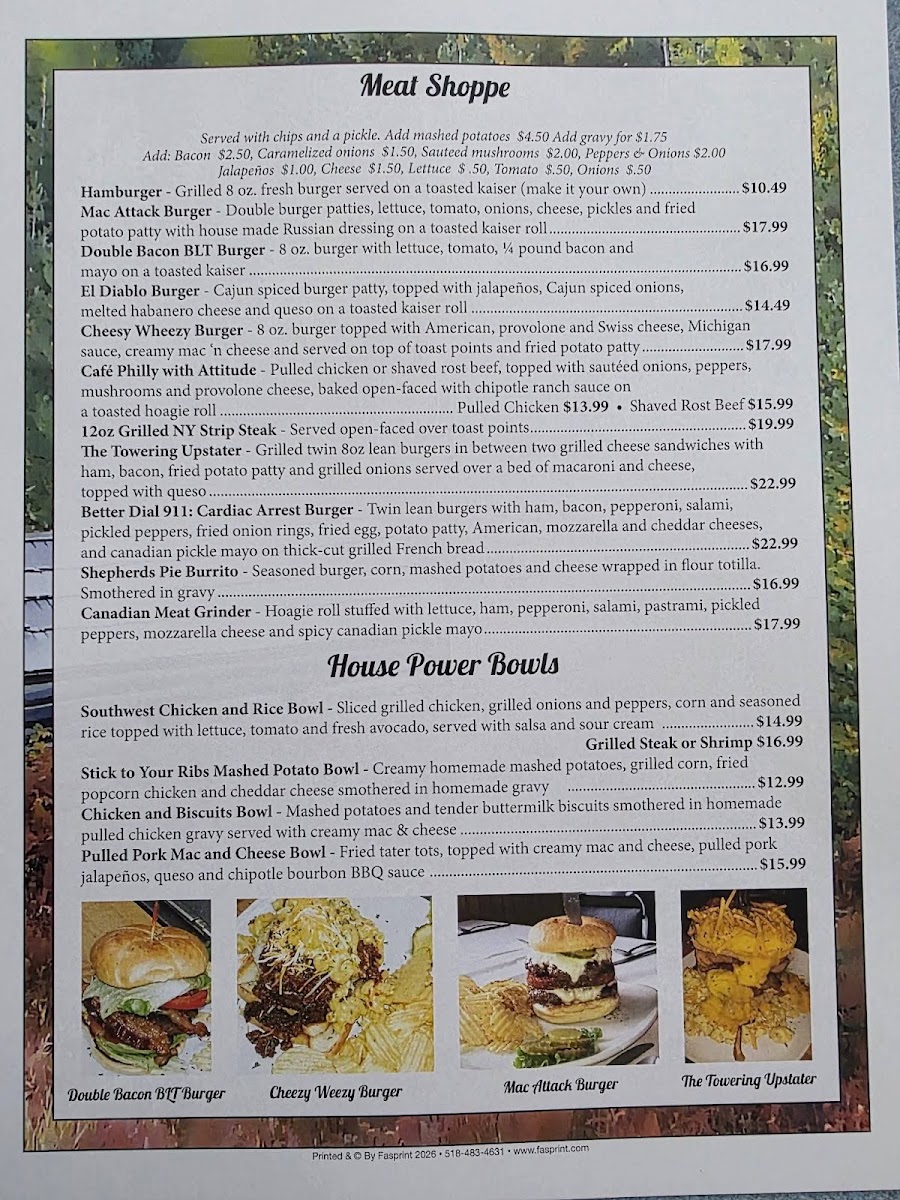 As We Like it Cafe / JC Soups menu board