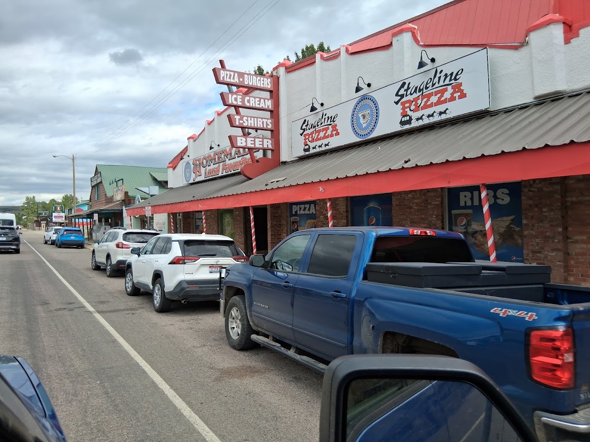 East Glacier Stageline Pizza