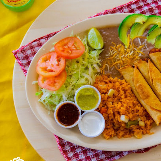 2 Taco Plate