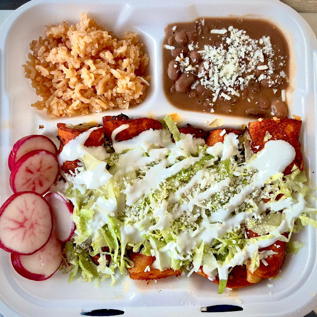 Jalisco Style Enchilada Plate