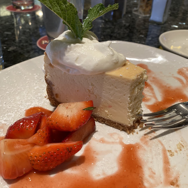 Strawberry Topped Cheesecake