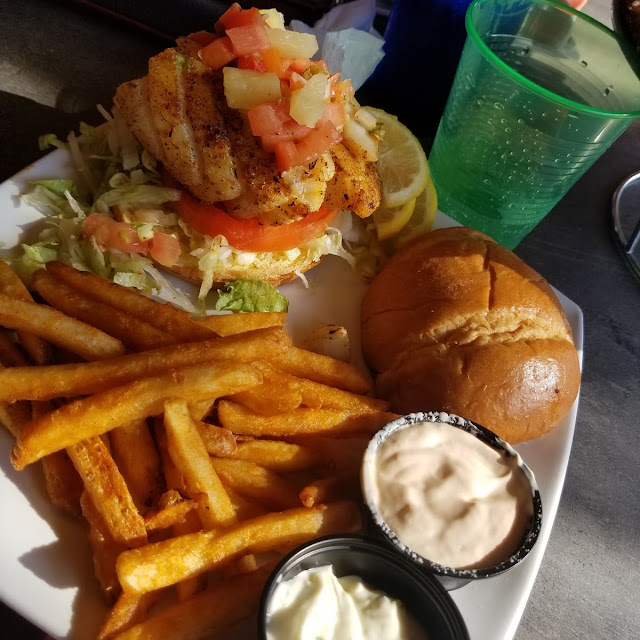 Mahi Sandwich