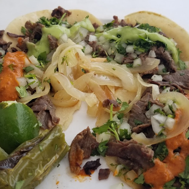 Assorted Street Tacos with Lime