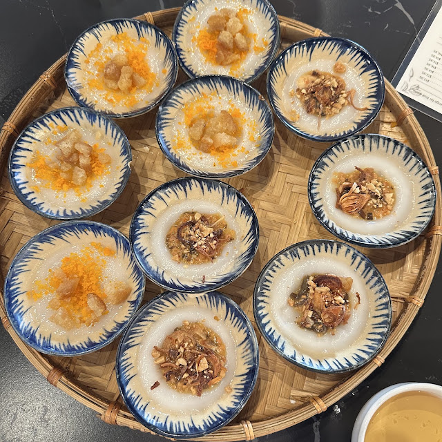 Mini Rice Cakes with Shrimp