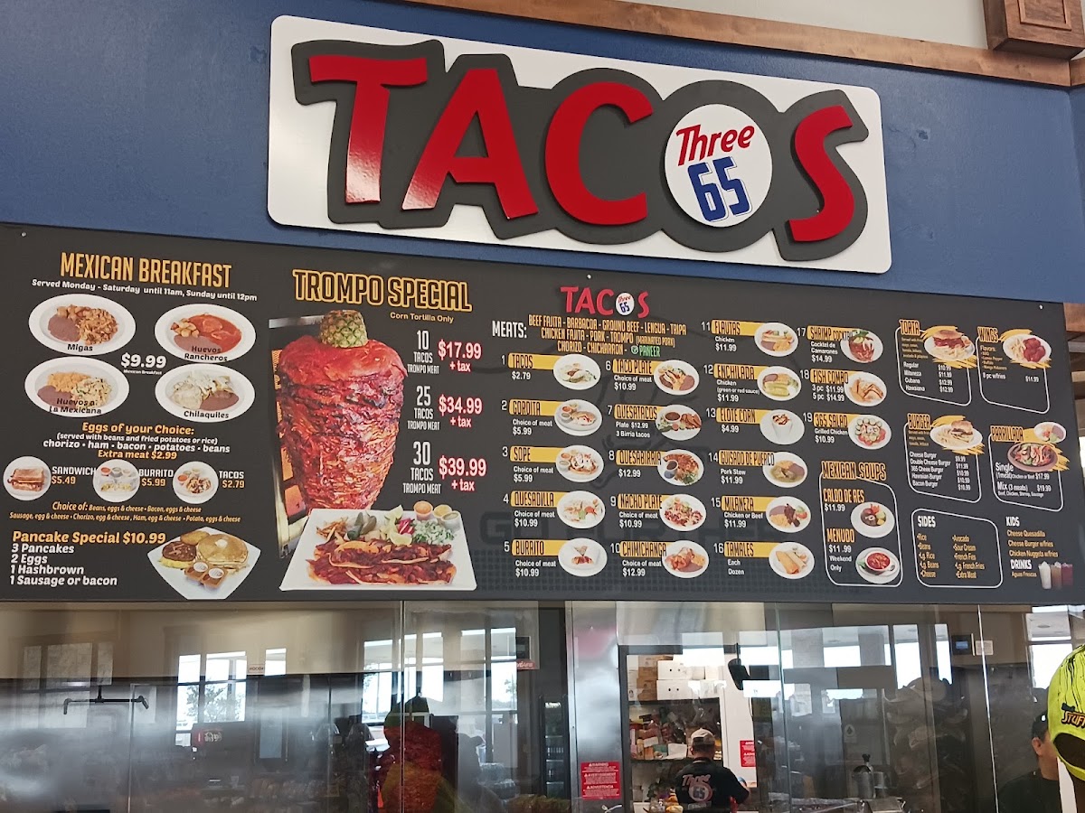 365 ROTI menu board