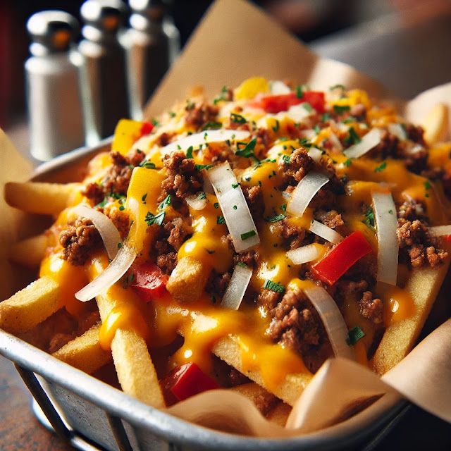 Chop Cheese Fries