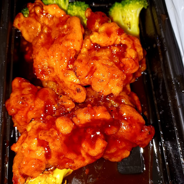 General TSO's Shrimp with Broccoli