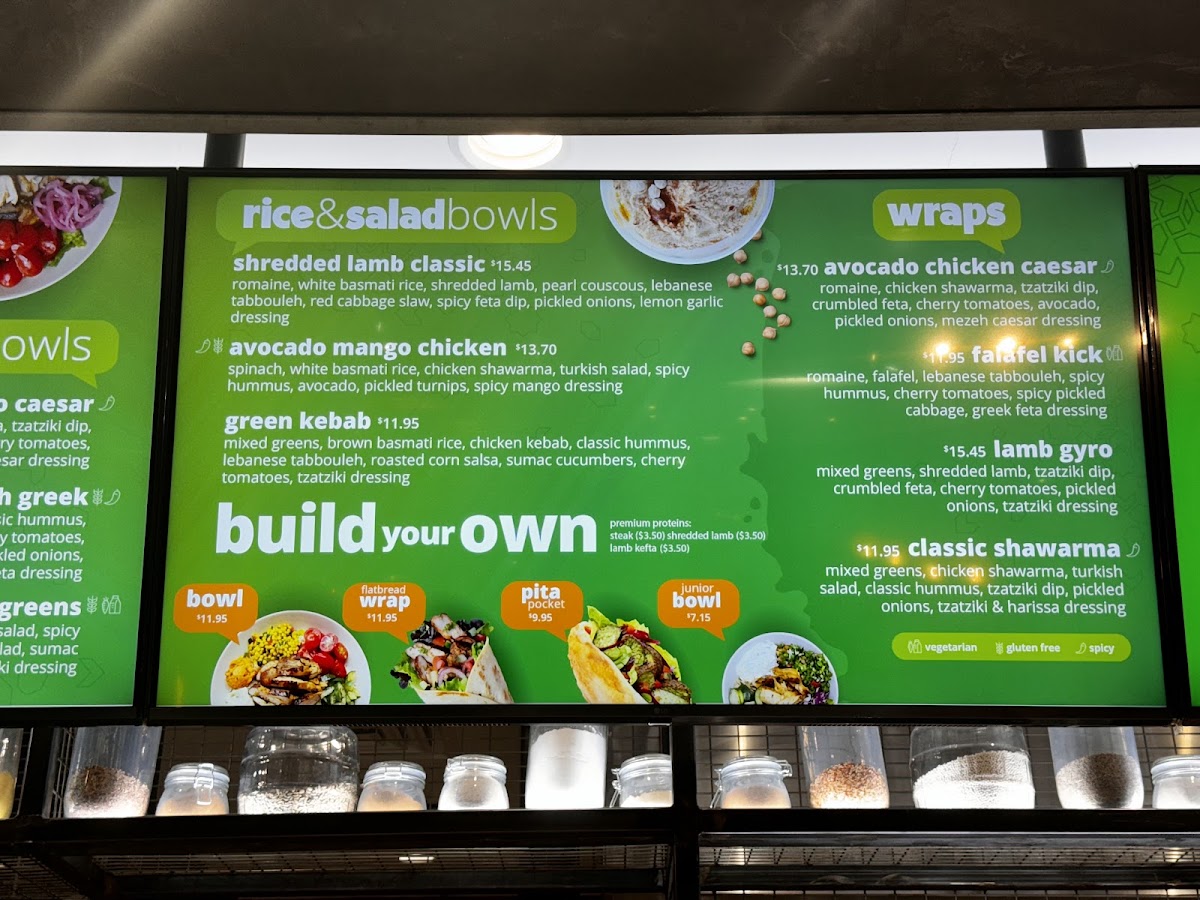 mezeh menu board