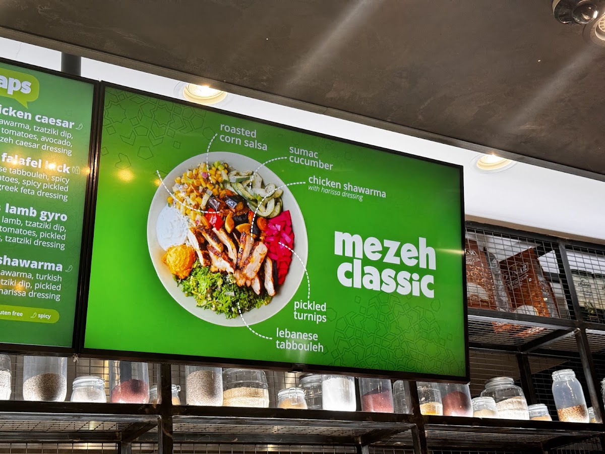 mezeh menu board