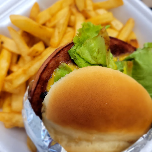 Fried Bologna and Cheese Sandwich