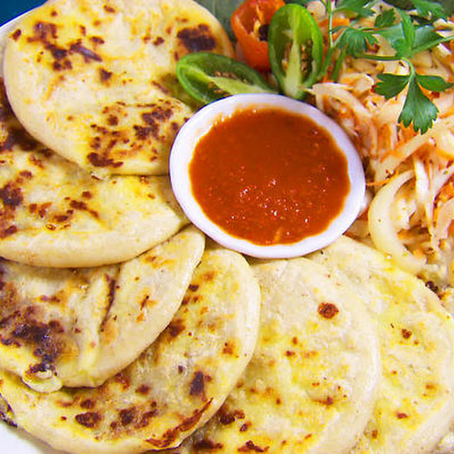 Traditional Pupusa