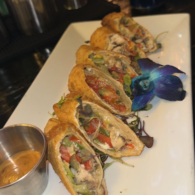 Jerk Chicken Eggroll