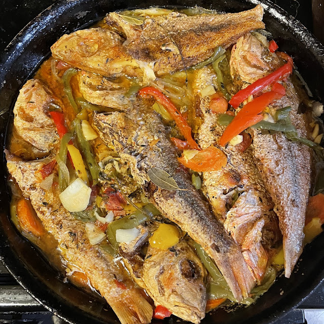 Brown Stew Fish