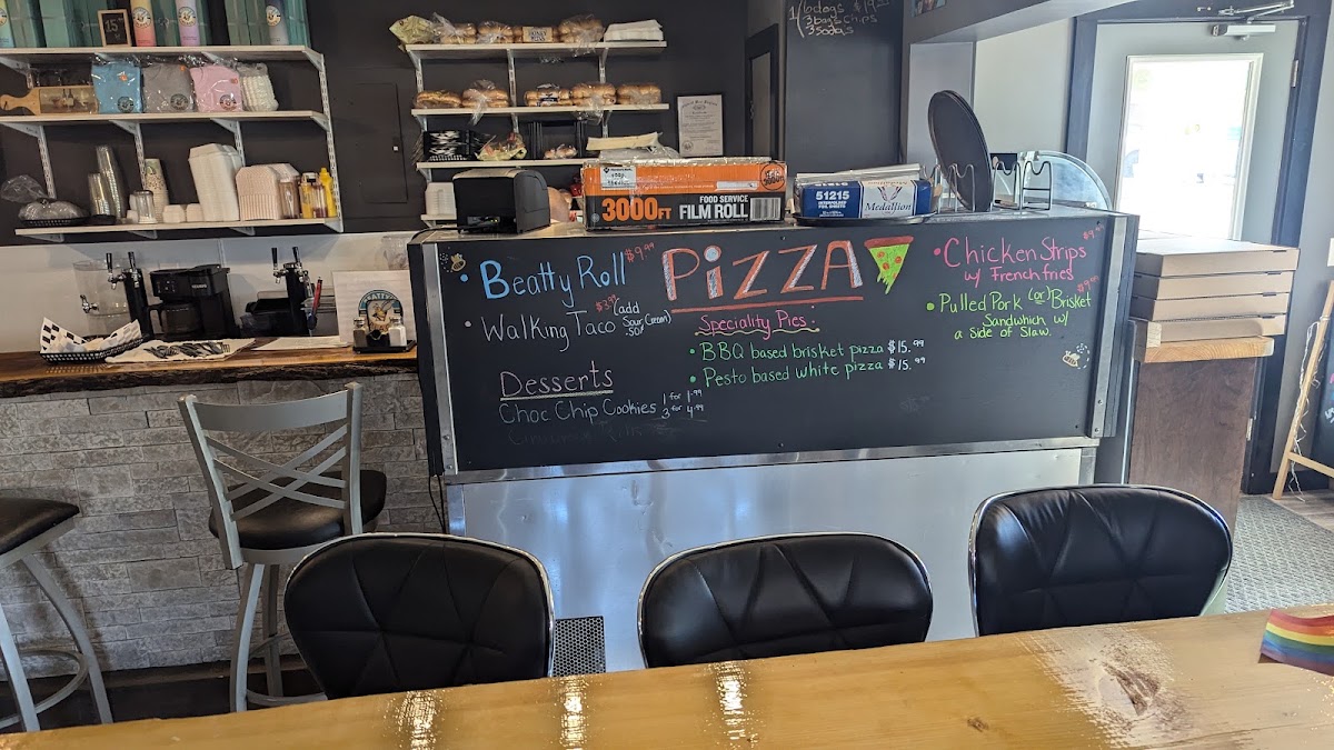 Beatty's Place llc menu board