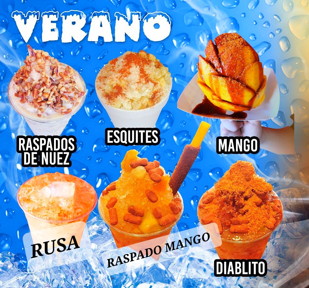 Victoria's Mexican Food menu board