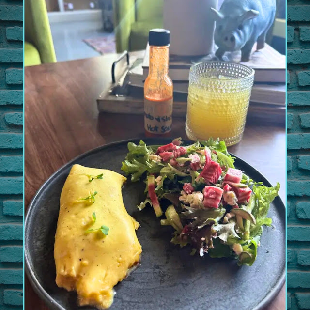 Cured Salmon Omelette