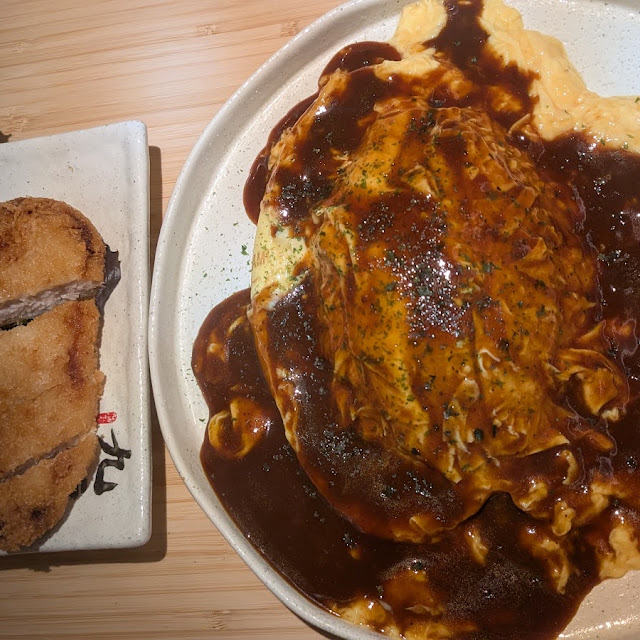 Pork Tonkatsu Omurice