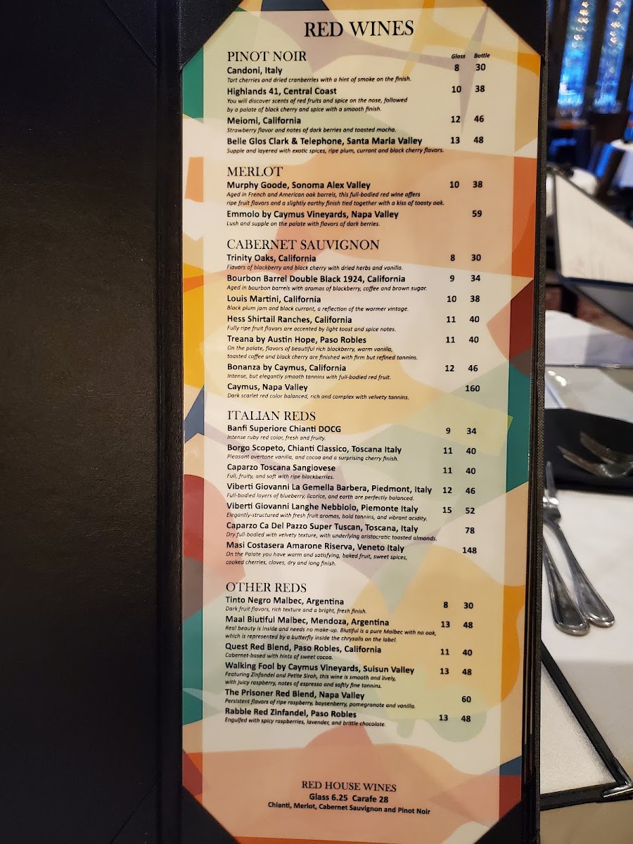 Pomodoro's Cucina Italiana | Clear Lake menu board